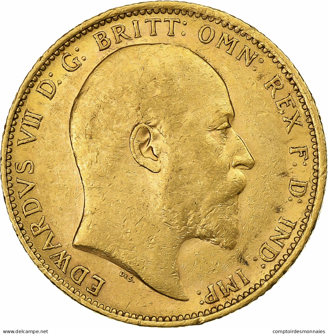 Australie, Edward VII, Sovereign, 1902, Sydney, Or, TTB+, KM:15 - New South Wales