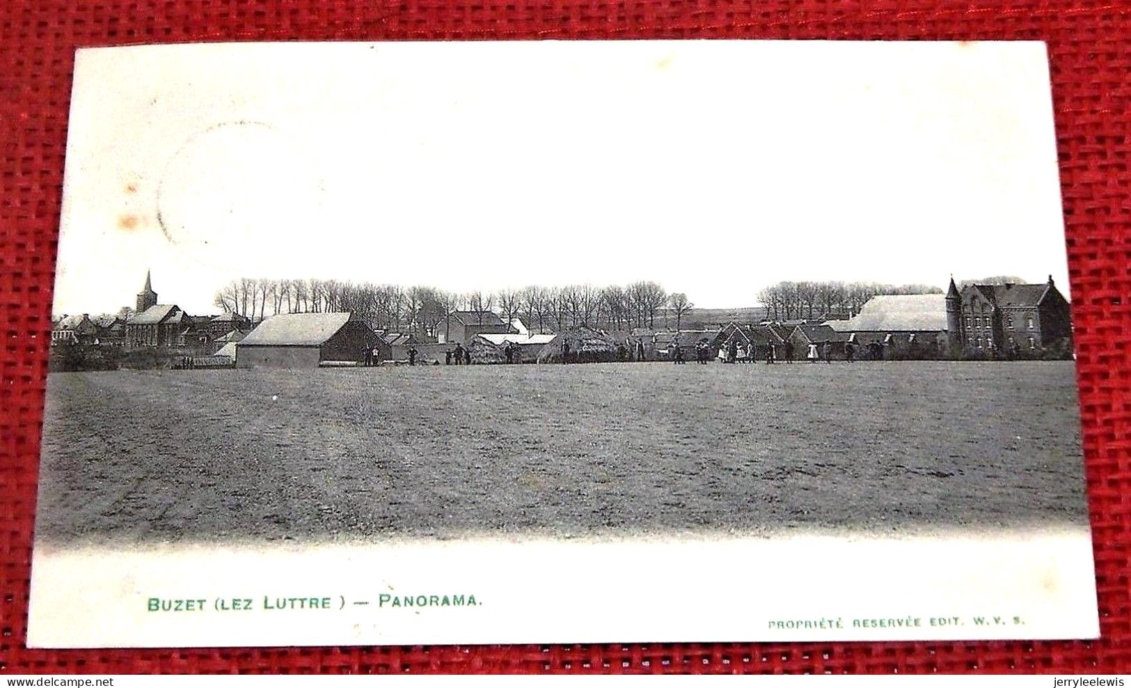 BUZET Lez LUTTRE  -   Panorama    -  1907 - Pont-a-Celles