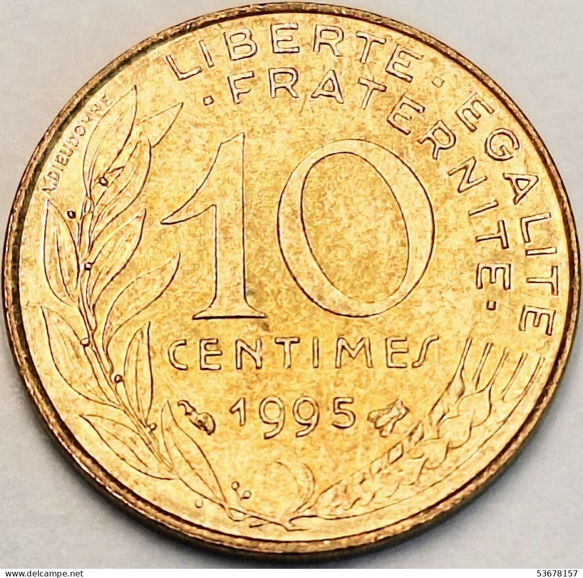 France - 10 Centimes 1995, KM# 929 (#4245) - 10 Centimes