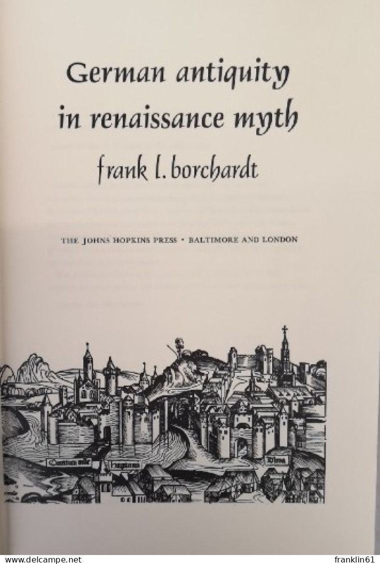 German Antiquity In Renaissance Myth. - Other & Unclassified