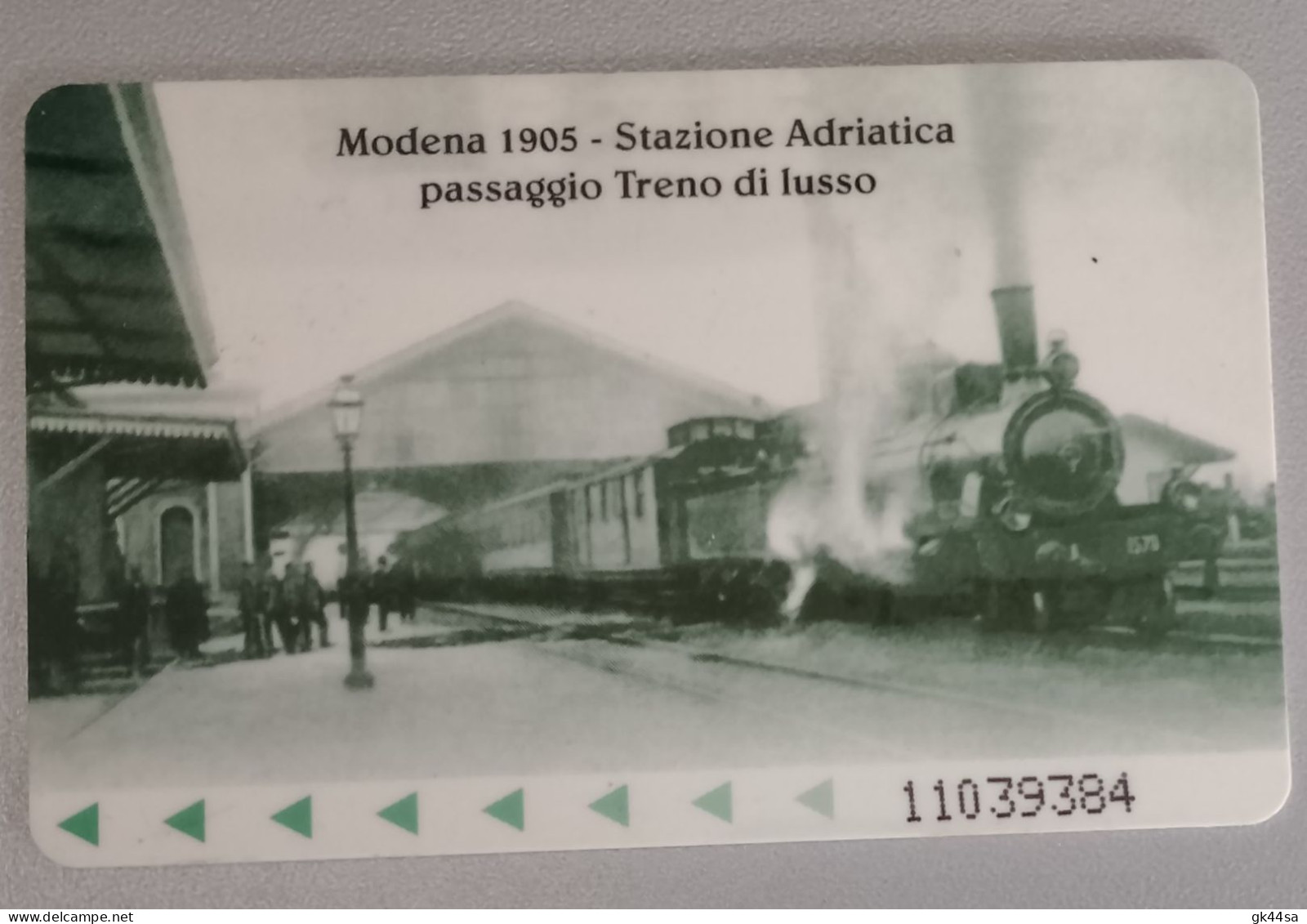 TESSERA "ATCMultibus - MODENA" Con Immagine MODENA 1905 - Stazione Adriatica Passaggio Treno Di Lusso - Altri & Non Classificati