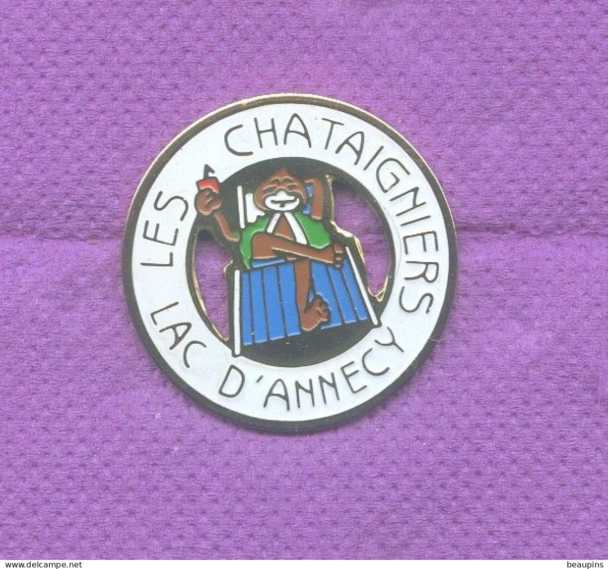 Rare Pins Chataigne Les Chataigniers Lac D'annecy N605 - Villes