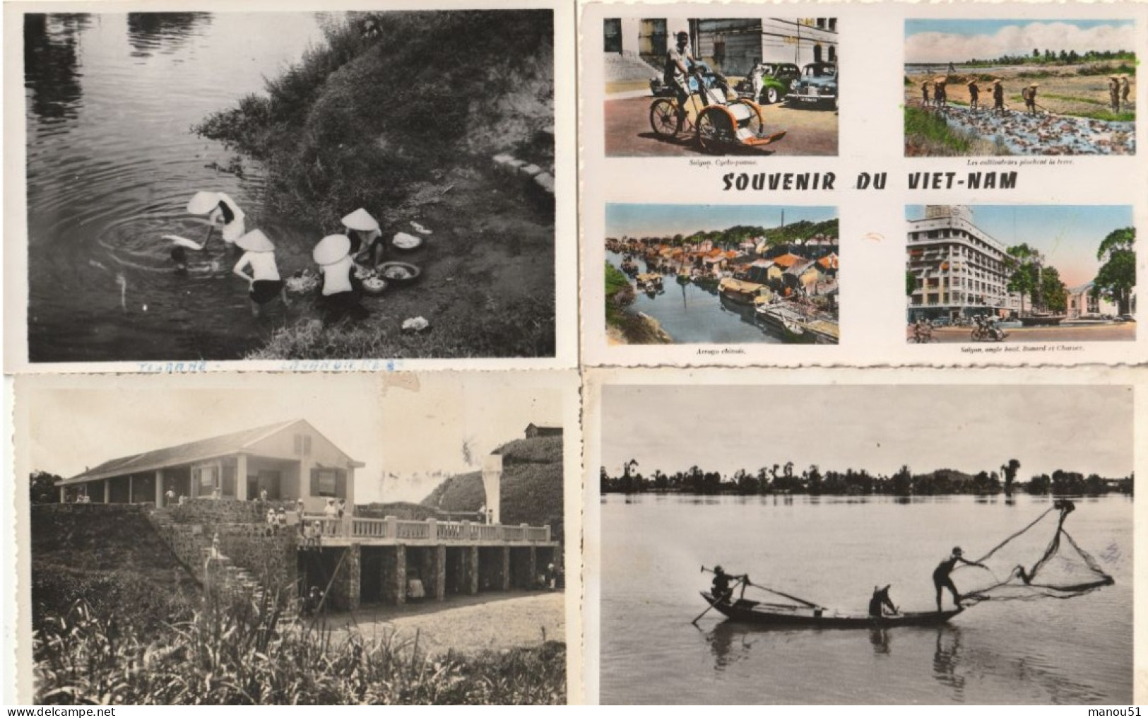 VIET-NAM   Lot De 8 CP  ( CPSM Et Cartes Photo ) - Vietnam