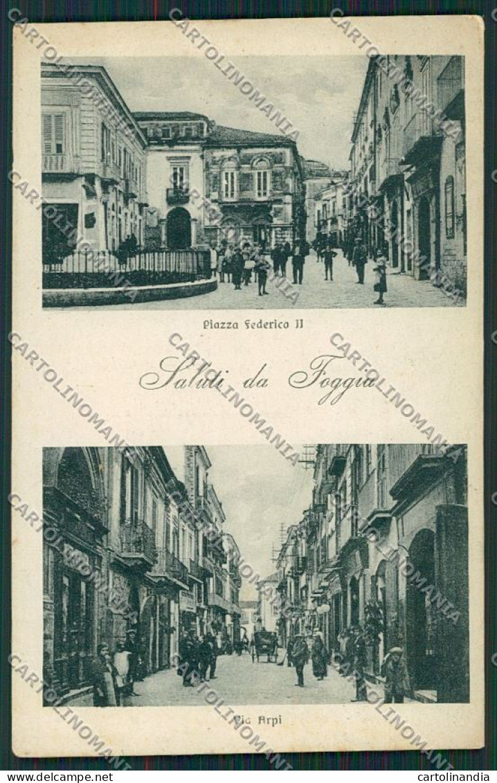 Foggia Città Saluti Da Cartolina QQ4768 - Foggia