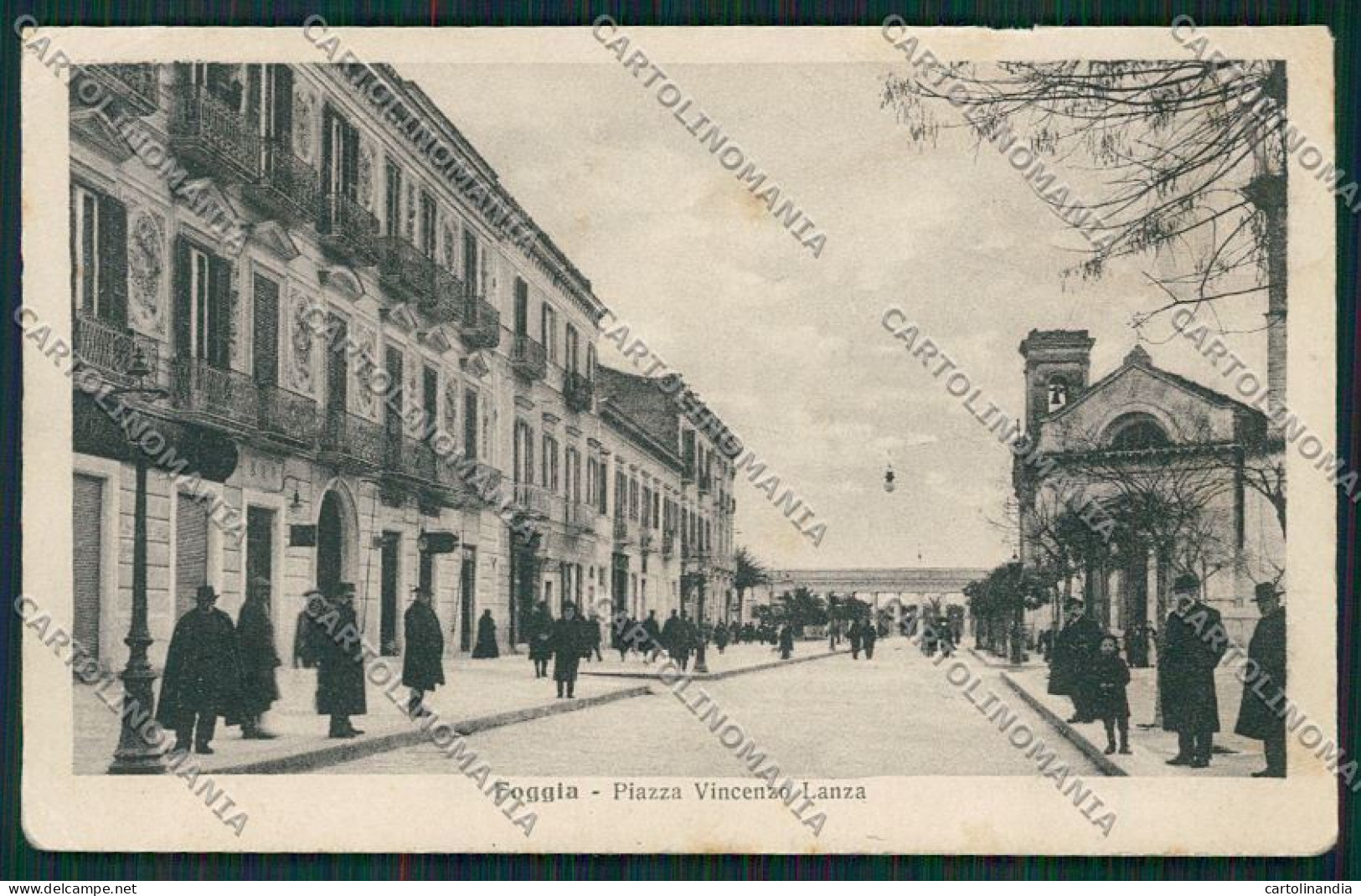 Foggia Città PIEGA Cartolina QQ4761 - Foggia