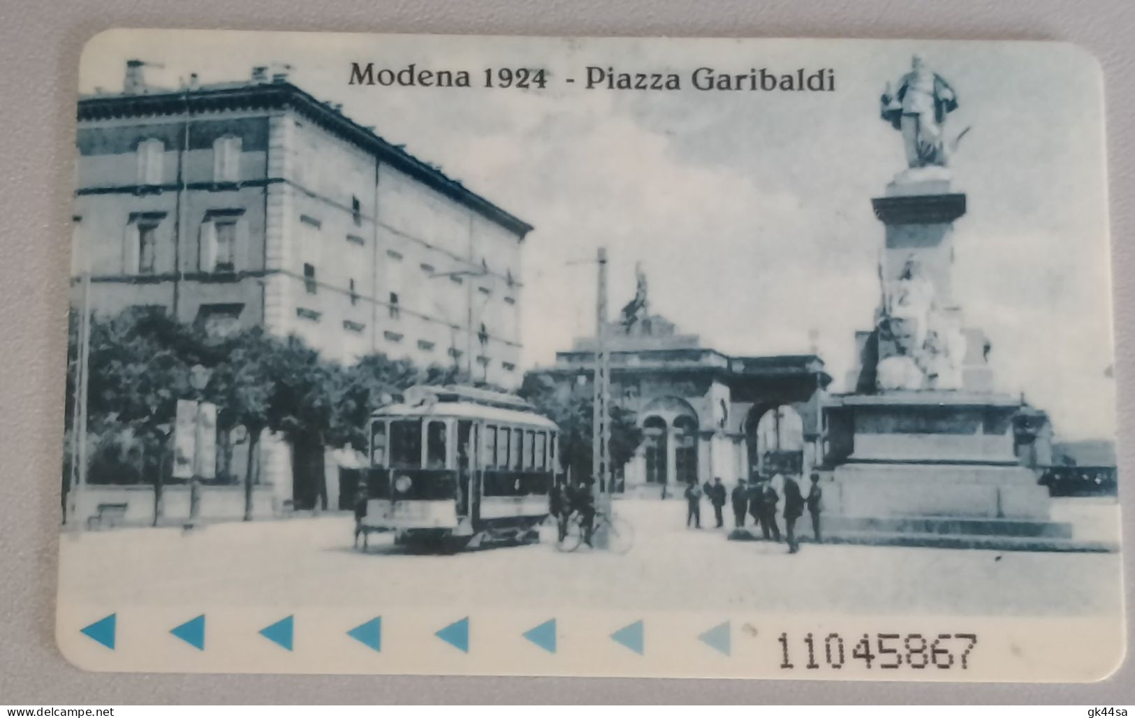 TESSERA "ATCMultibus - MODENA" Con Immagine MODENA 1924 - Piazza Garibaldi - Other & Unclassified