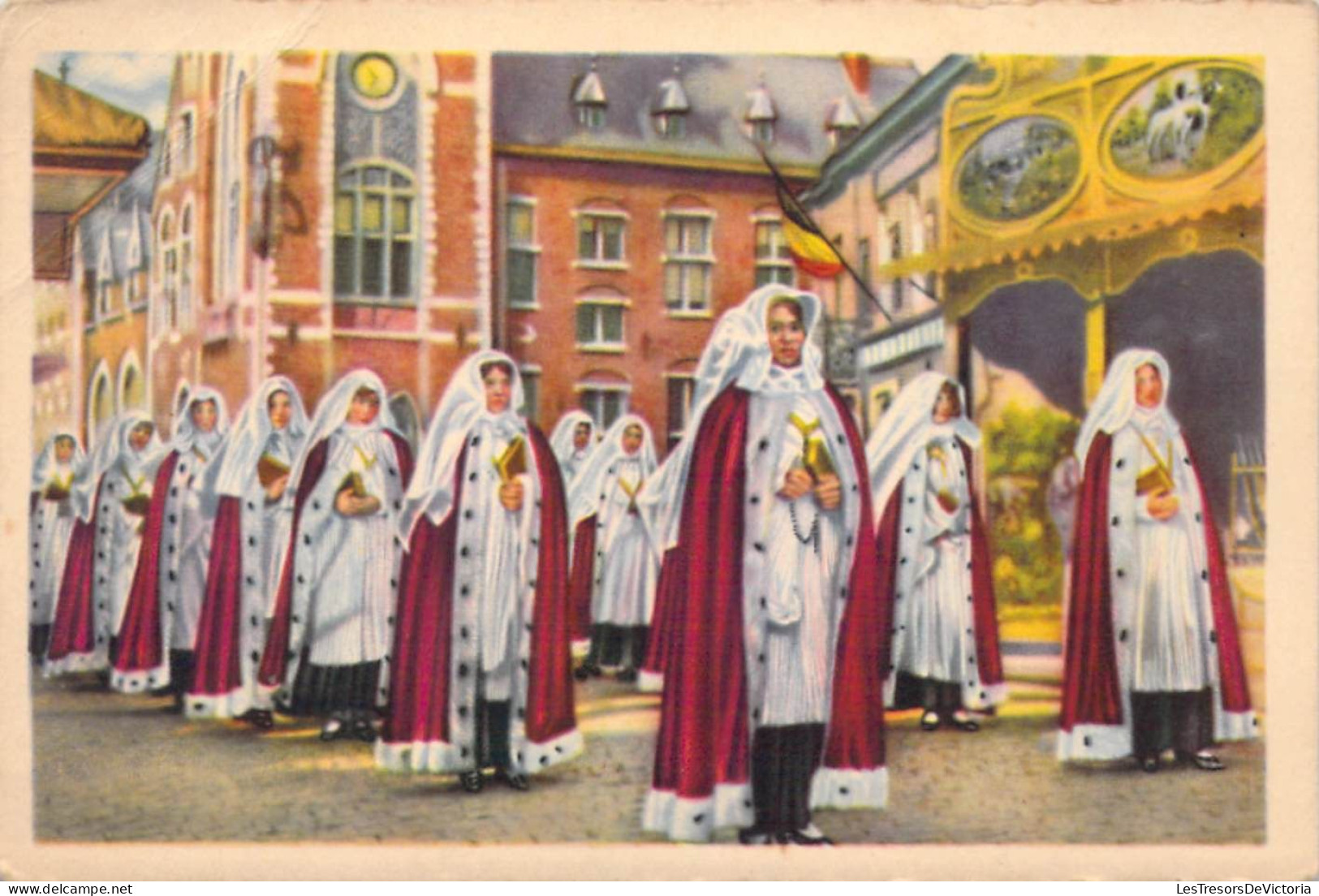 Lot de 19 chromos Cote d'or - Folklore Belge