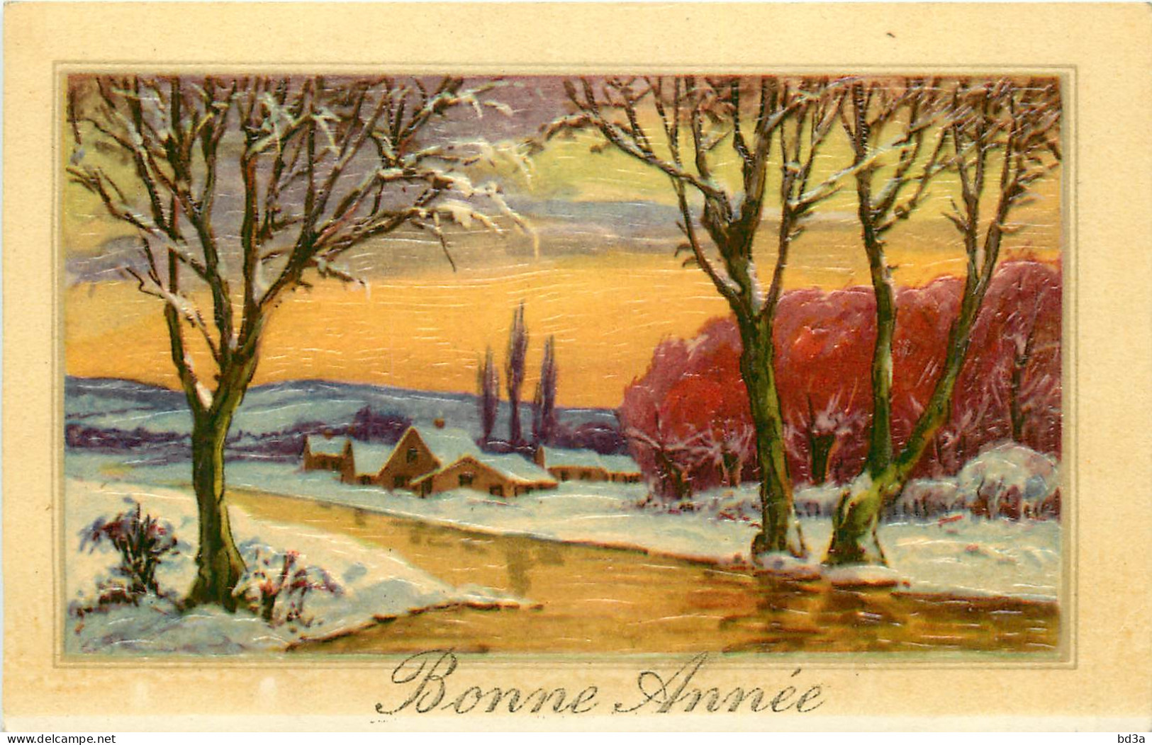 FANTAISIE - BONNE ANNEE -  PAYSAGE - Nieuwjaar