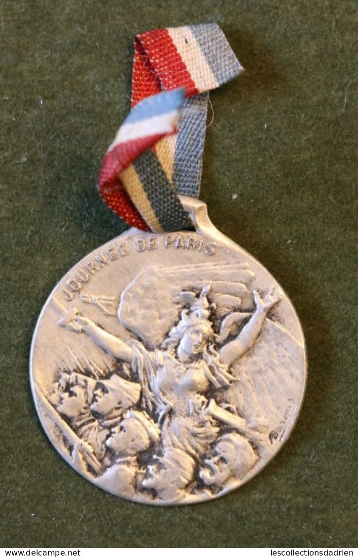 Médaille Française Journée De Paris14-18 - French Medal WWI Médaillette Journée - Bargas - Frankreich