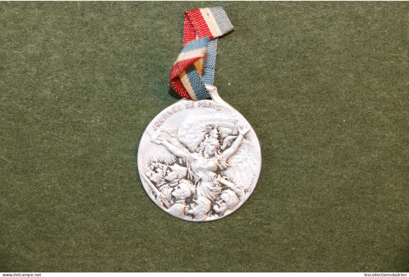 Médaille Française Journée De Paris14-18 - French Medal WWI Médaillette Journée - Bargas - Francia
