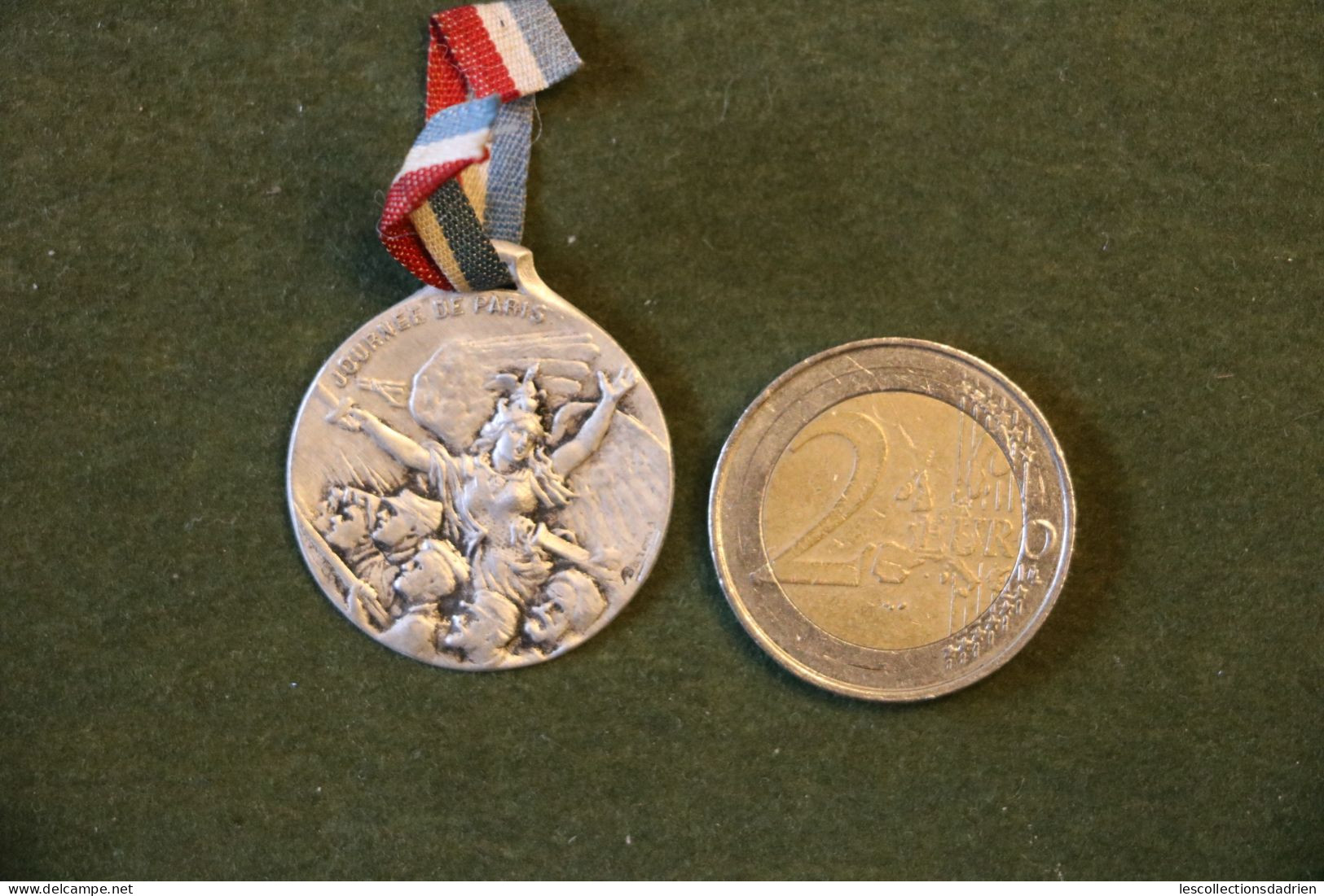 Médaille Française Journée De Paris14-18 - French Medal WWI Médaillette Journée - Bargas - France
