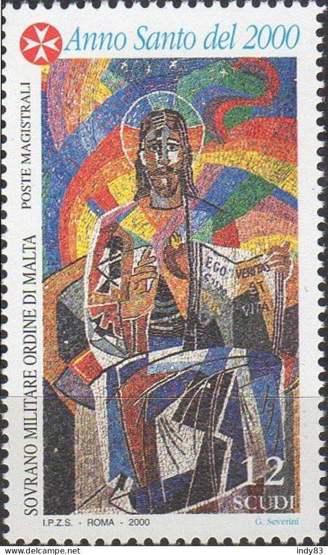 SMOM (Ordre De Malte)-2000- N° 605 Neuf ** (MNH) - Anno Santo Del 2000 - Sovrano Militare Ordine Di Malta