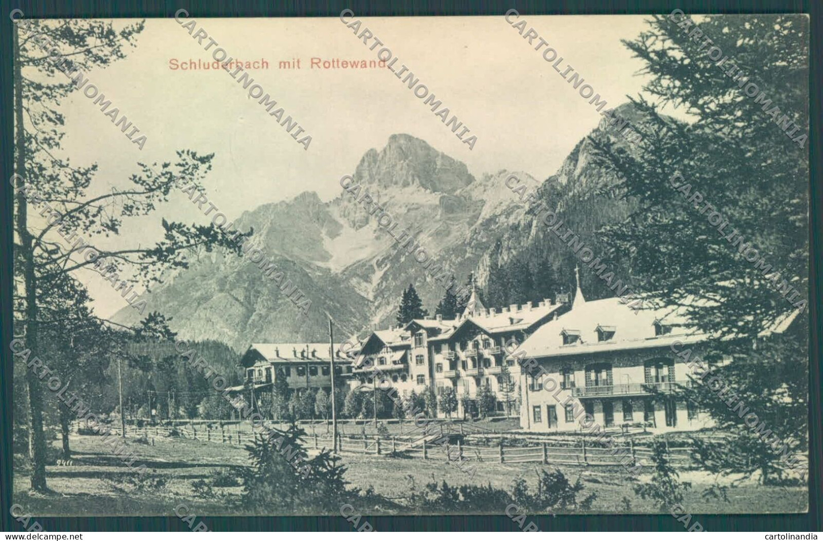 Bolzano Dobbiaco Carbonin Rottewand Cartolina ZC4048 - Bolzano (Bozen)