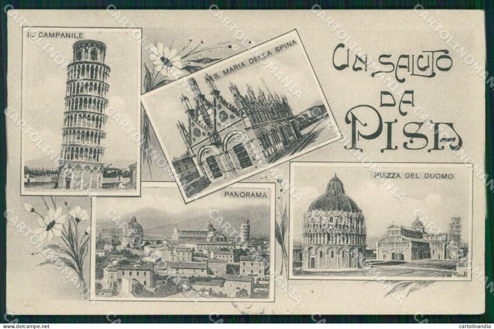 Pisa Città Saluti Da Cartolina WX1133 - Pisa