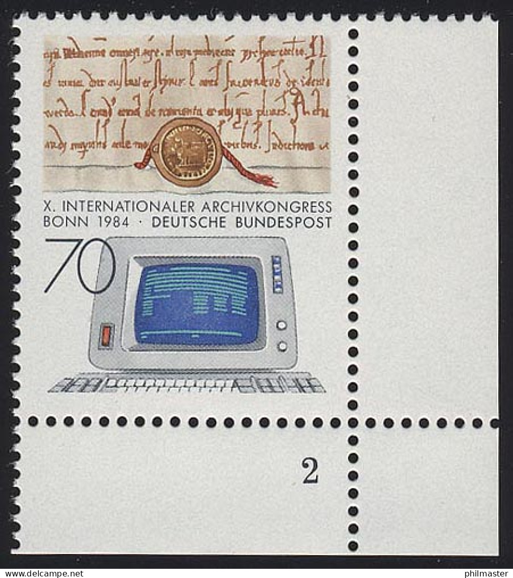 1224 Archivkongress ** FN2 - Unused Stamps