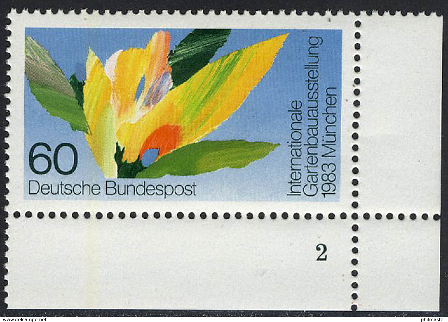 1174 Gartenbauausstellung ** FN2 - Unused Stamps