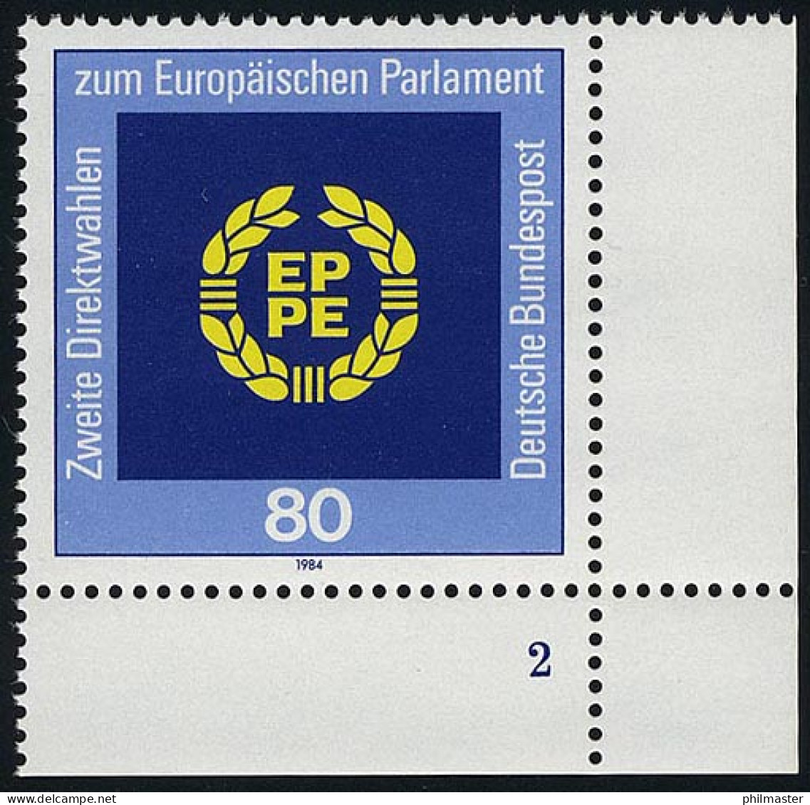 1209 Direktwahl Europaparlament ** FN2 - Unused Stamps