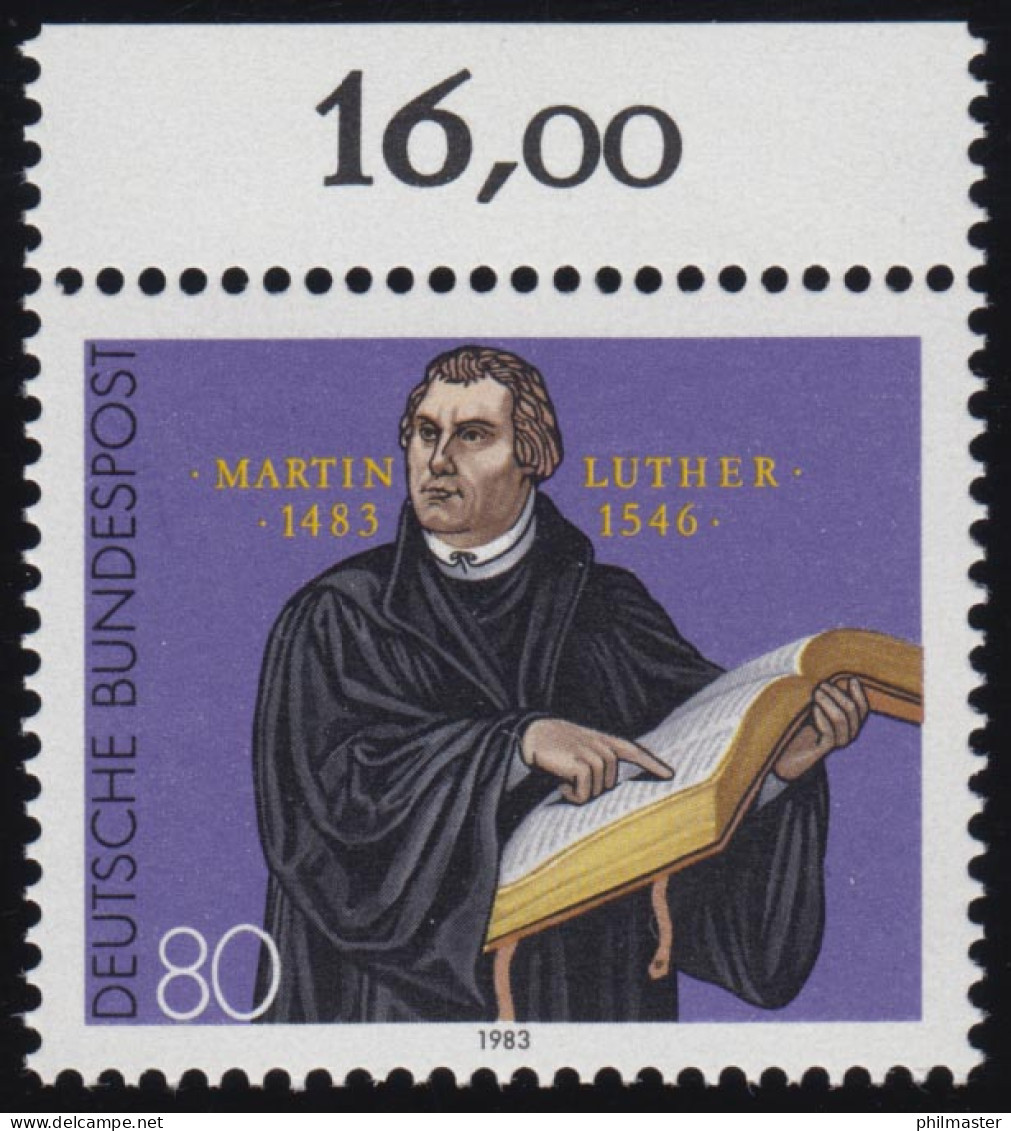 1193 Martin Luther Postfrisch ** Oberrand - Ungebraucht