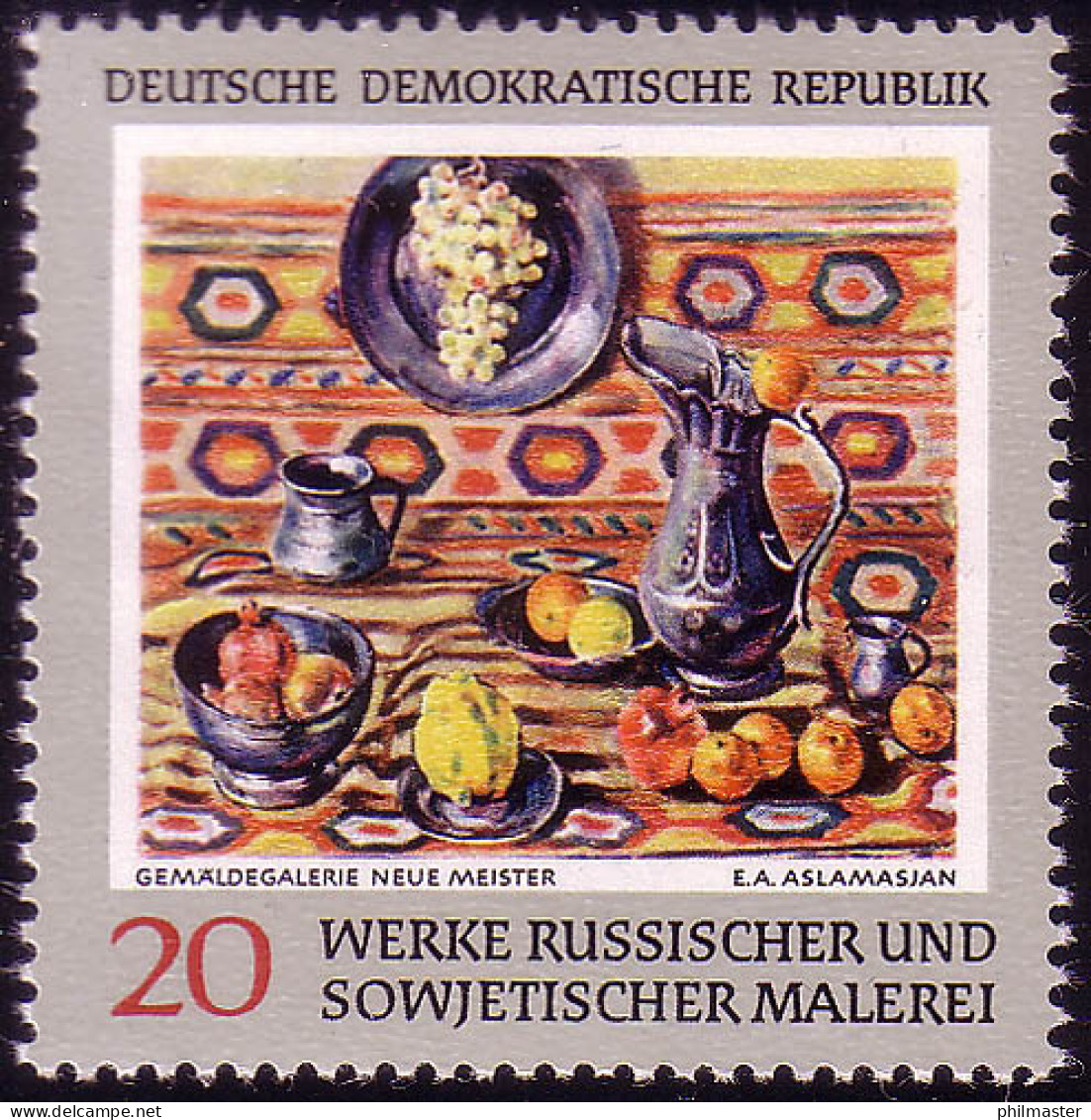 1530 Kunstsammlungen Dresden 20 Pf ** Postfrisch - Unused Stamps