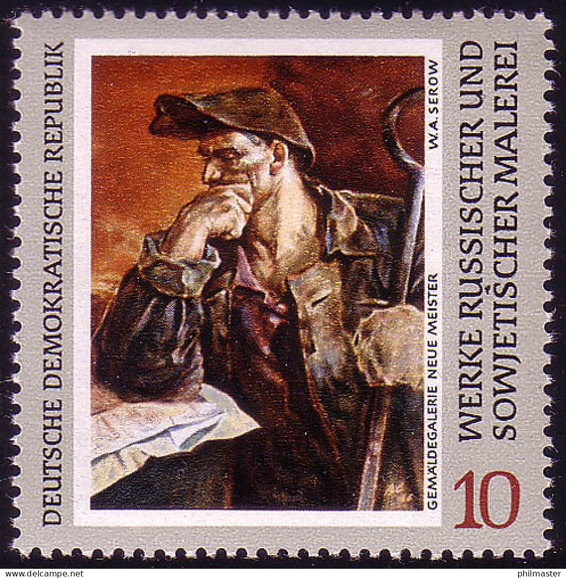 1529 Kunstsammlungen Dresden 10 Pf ** Postfrisch - Unused Stamps