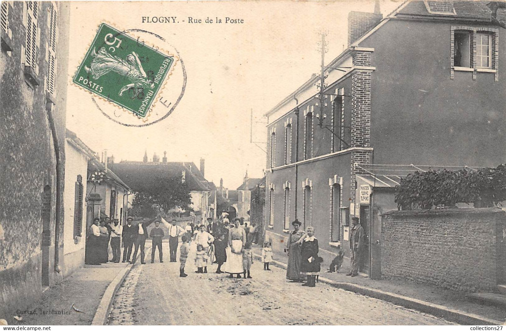 89-FLOGNY- RUE DE LA POSTE - Flogny La Chapelle