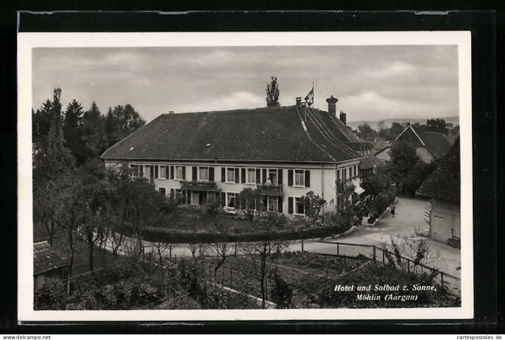 AK Möhlin /Aargau, Hotel Und Solbad Z. Sonne  - Möhlin