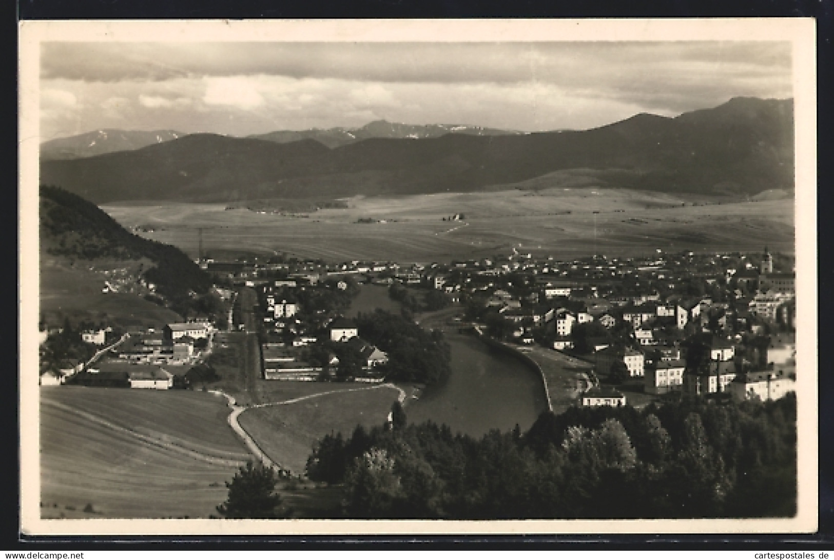 AK Ruzomberok, Ortsansicht Mit Gewässer  - Slovakia