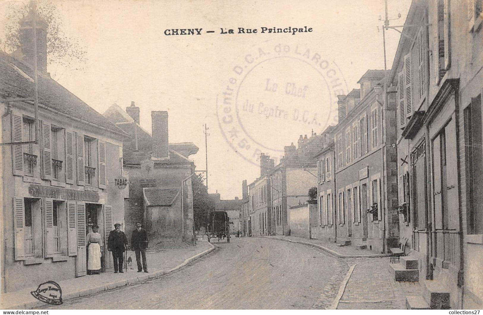 89-CHENY- LA RUE PRINCIPALE - Cheny