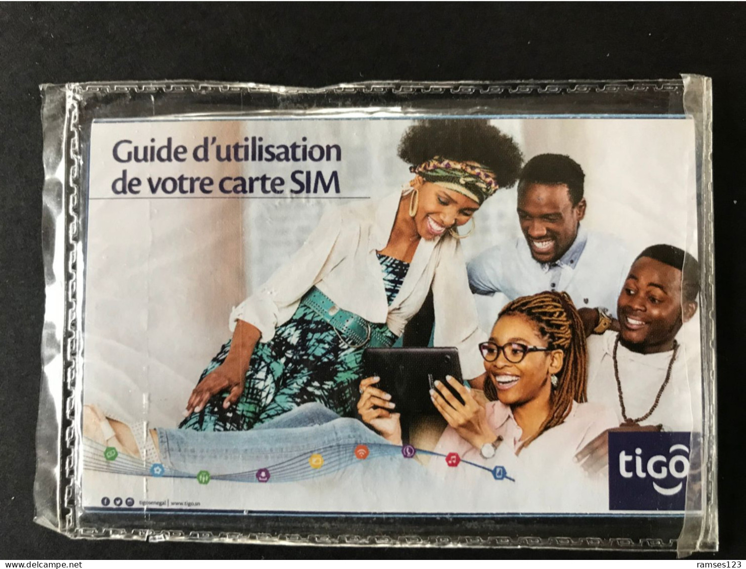 SIM GSM TIGO SENEGAL  MINT IN SEALED - Sénégal