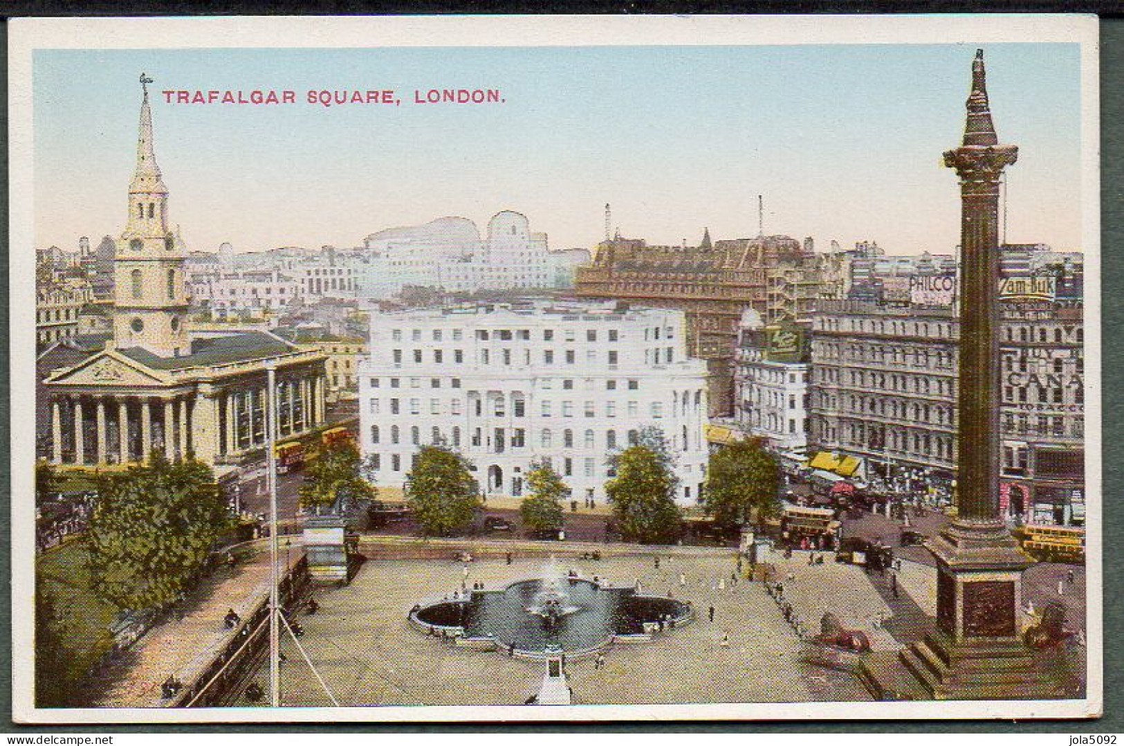 ROYAUME UNI - LONDON/LONDRES - Trafalgar Square - Trafalgar Square