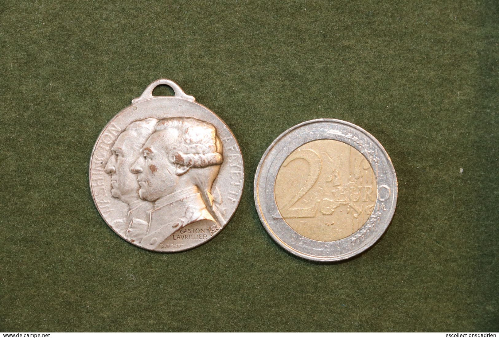Médaille Française Journée De Paris 1917 - Guerre 14-18 - French Medal WWI Médaillette Journée  Lavrillier - Francia