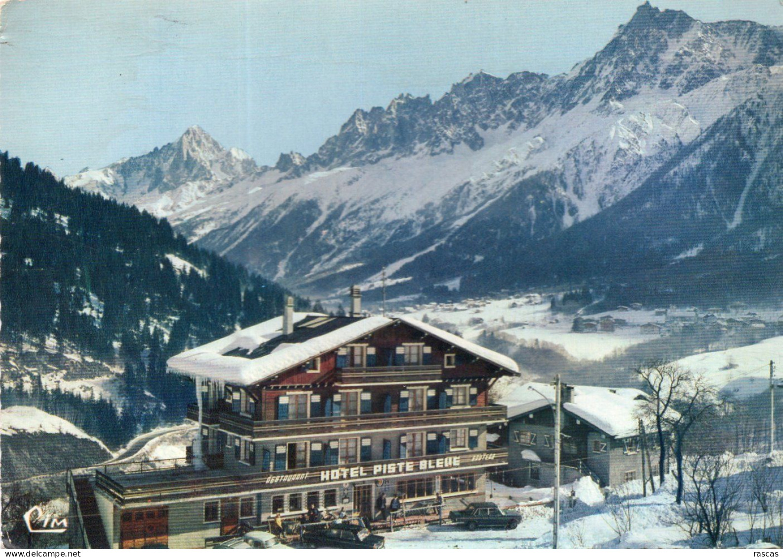 CPM - S - HAUTE SAVOIE - LES HOUCHES MONT BLANC - HOTEL DE LA PISTE BLEUE - Les Houches