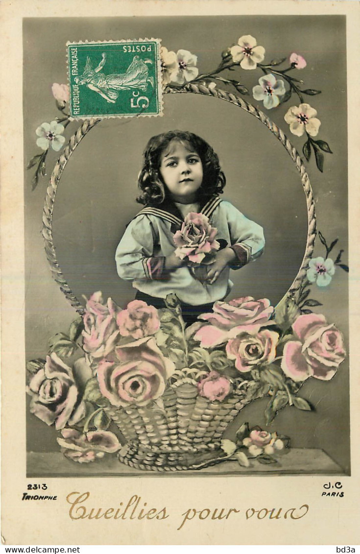 CPA ENFANT- FILLETTE - LITTLE GIRL - BEAU PORTRAIT    - Abbildungen