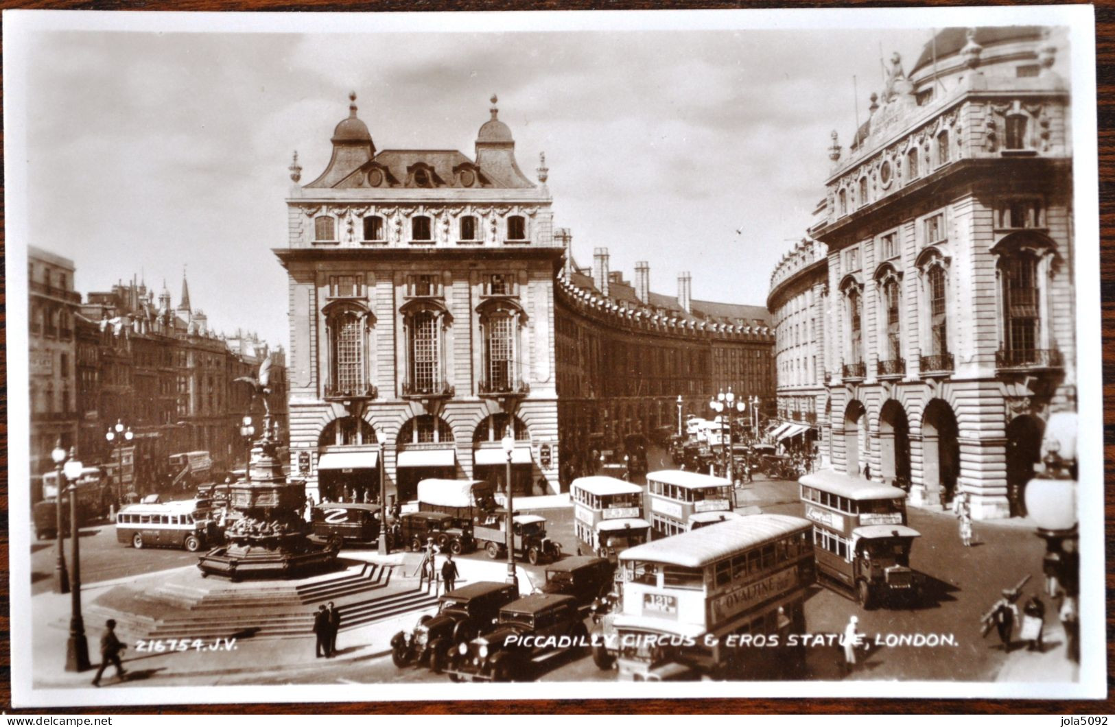 ROYAUME UNI - LONDON/LONDRES - Piccadily Circus & Eros Statue - Piccadilly Circus