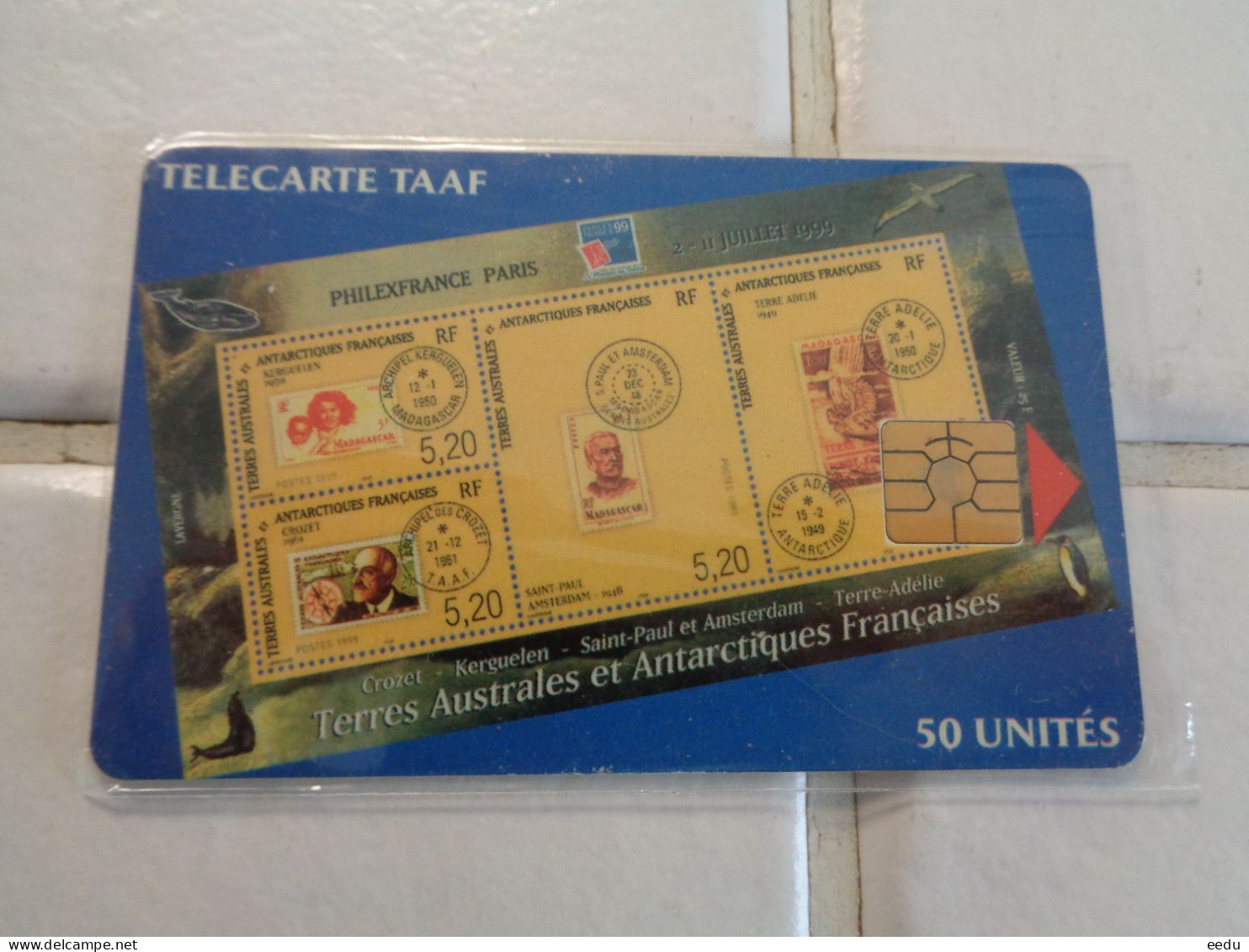 TAAF Phonecard - TAAF - Franse Zuidpoolgewesten