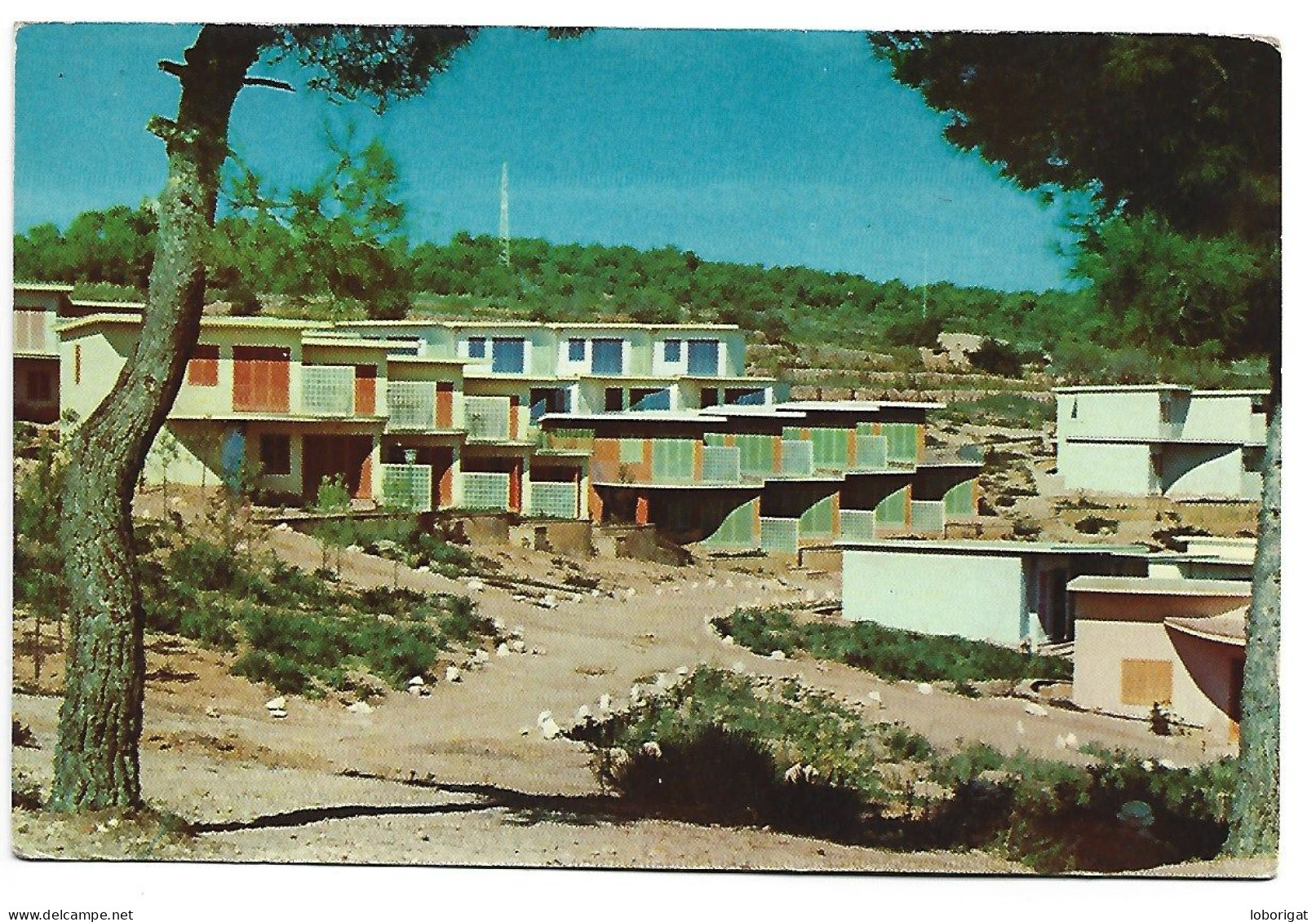 VISTA PARCIAL, CHALETS / RESTRICTED VIEW, COTTAGES.- OBRA SINDICAL "EDUCACION Y DESCANSO".-  TARRAGONA.- ( CATALUNYA ) - Tarragona