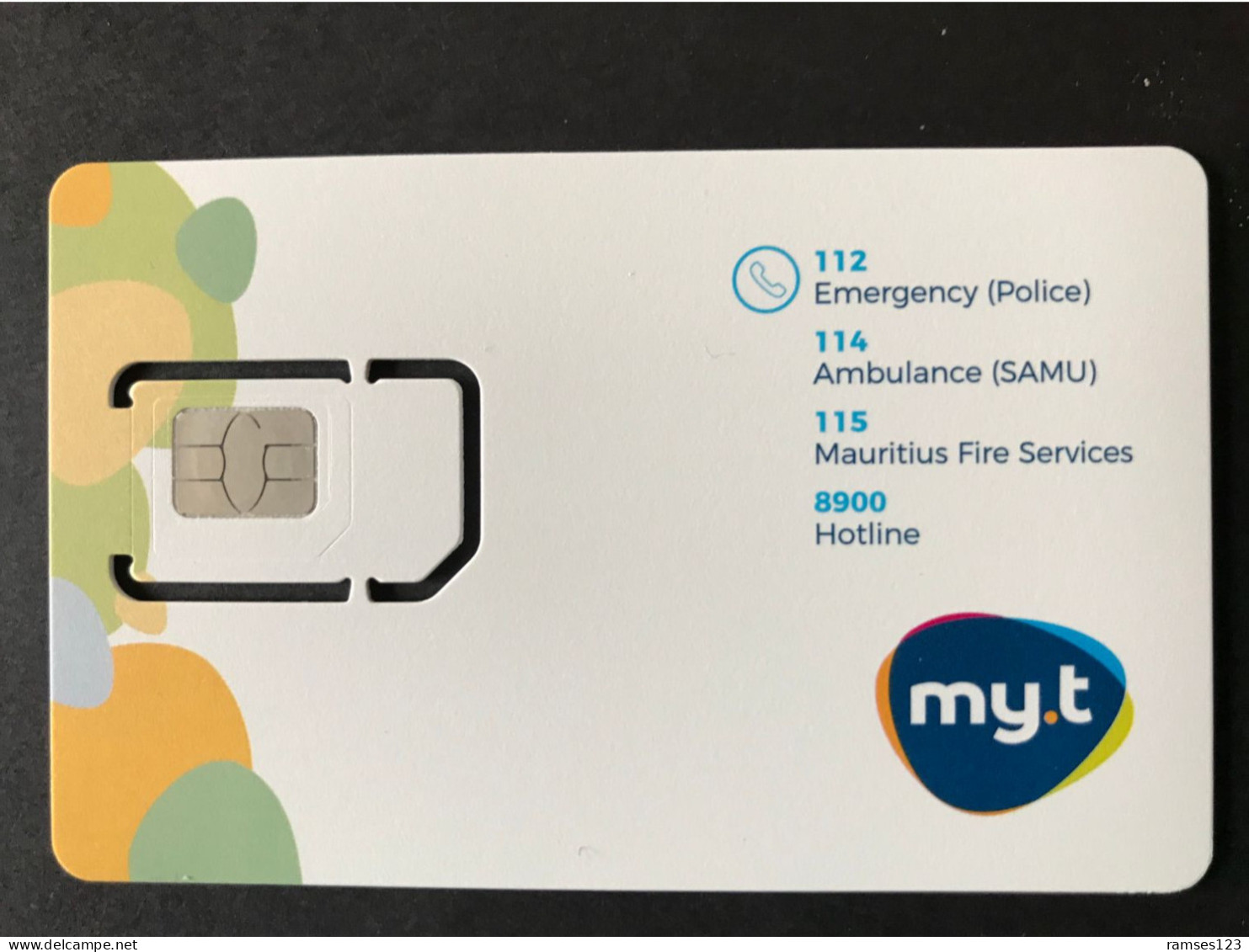 SIM GSM  MAURITIUS  MINT - Mauricio