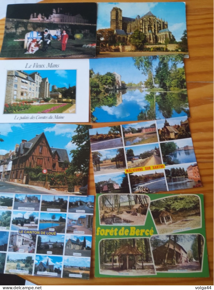 72 - SARTHE -  Lot De 16 CPM - 5 - 99 Cartes