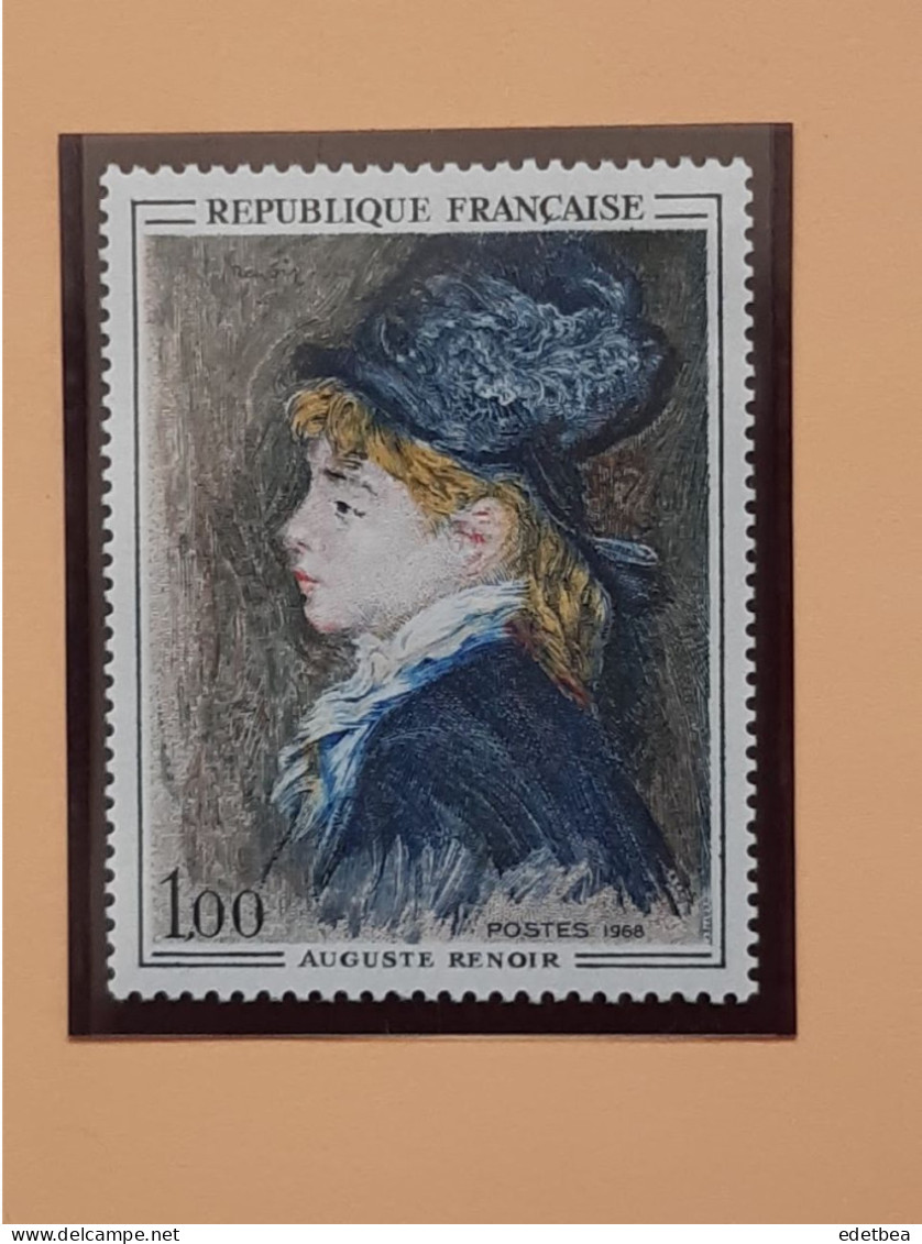 France –1968 - N° 1570  – Oeuvre D' Auguste RENOIR : Modèle -Etat : Neuf - Unused Stamps