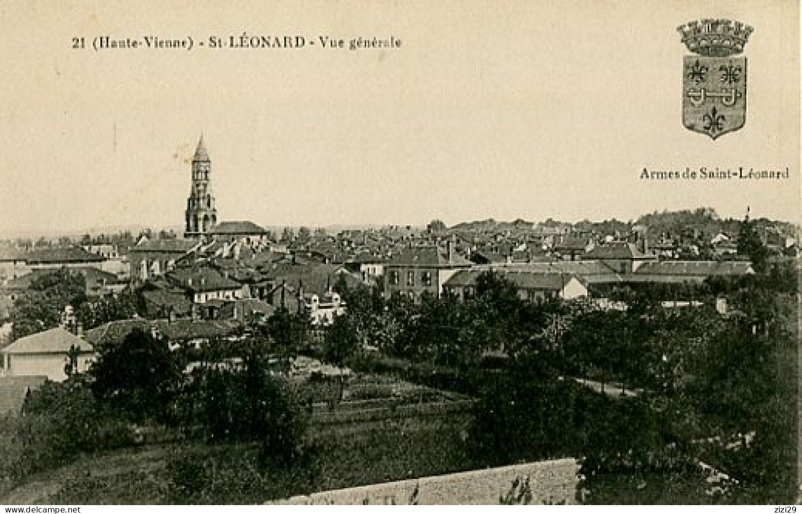 ST-LEONARD-vue Générale - Saint Leonard De Noblat