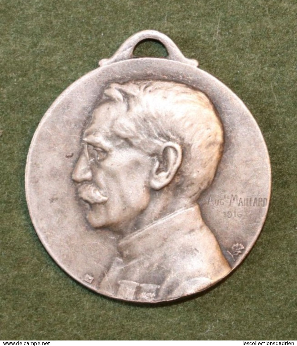 Médaille Française  Paris 1914-1916 Général Gallieni - Guerre 14-18 - French Medal WWI Médaillette Journée  Maillard /2 - France