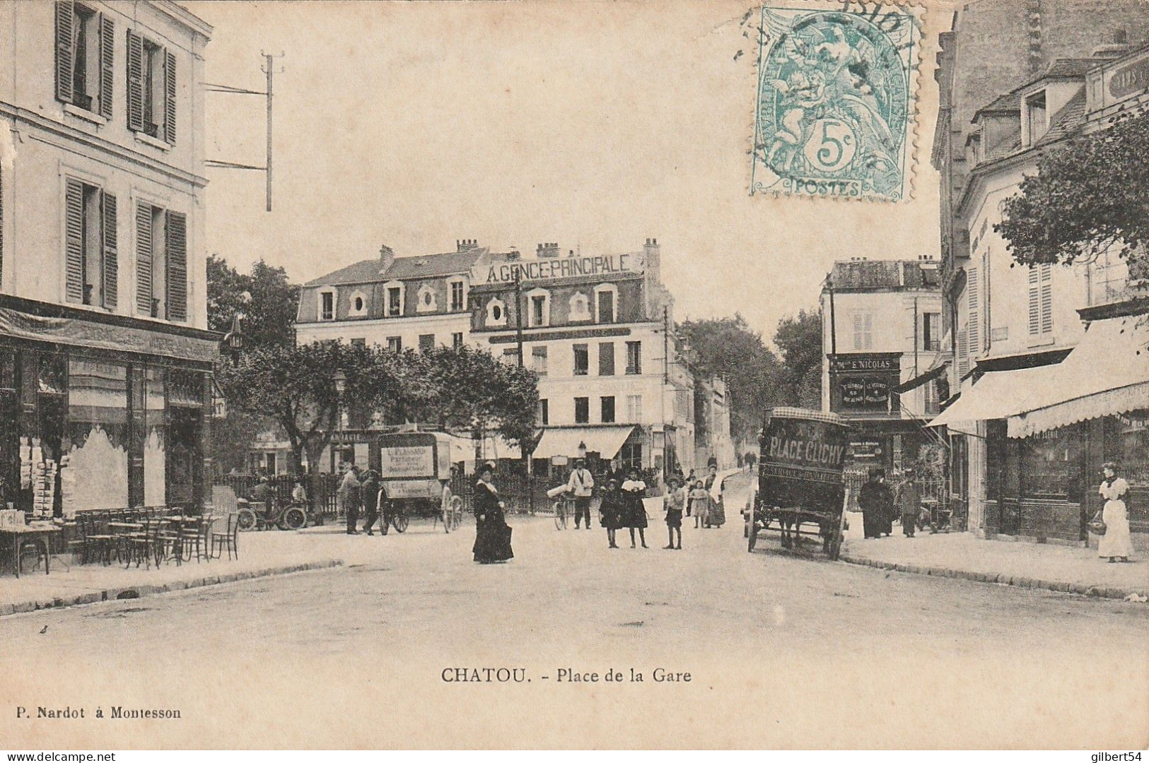 CHATOU -78- Place De La Gare. - Chatou