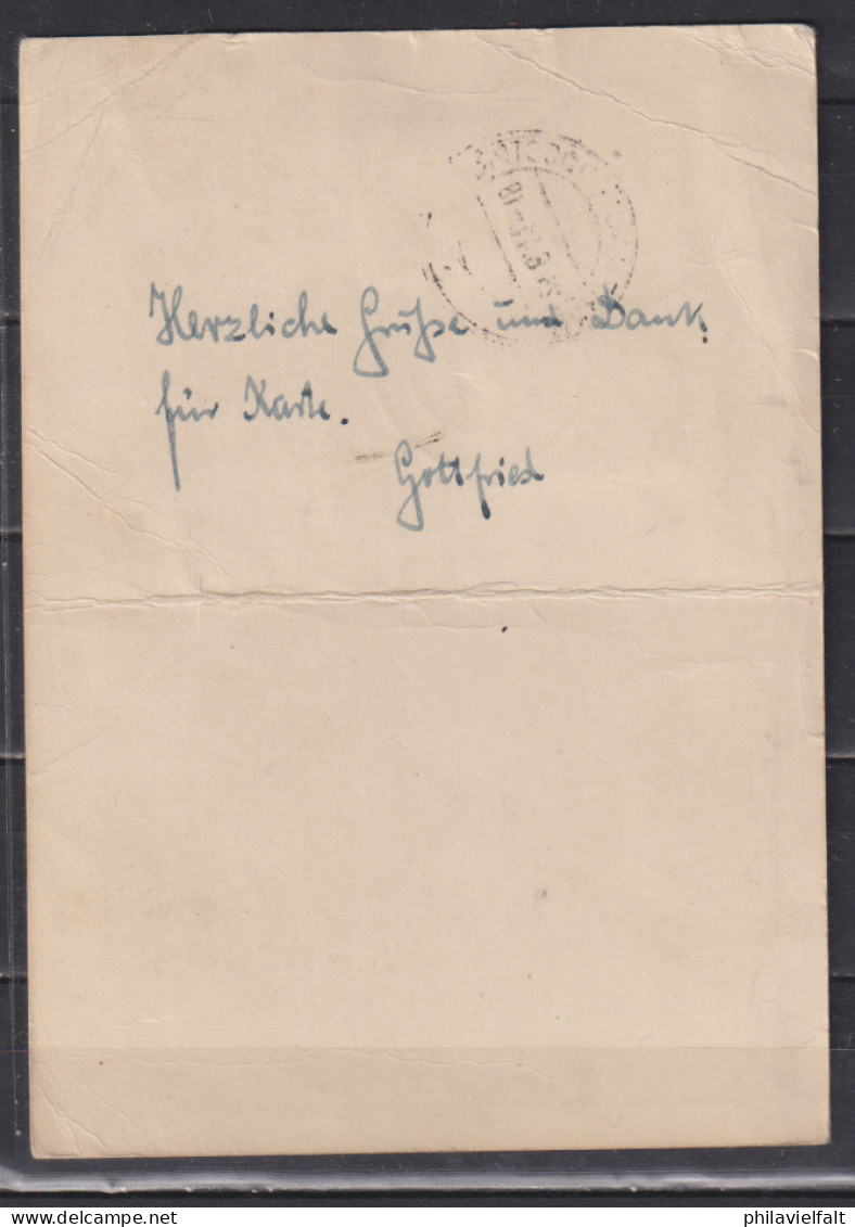 Dt.Reich Bildpostkarte P 236 Von Zichenau 23.6.41 Nach Holland Mit L3 " Zurück /Unzulässig /Absender Fehlt " - Cartes Postales