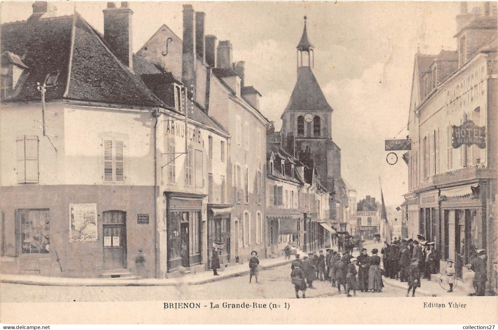 89-BRIENON- LA GRANDE RUE - Brienon Sur Armancon