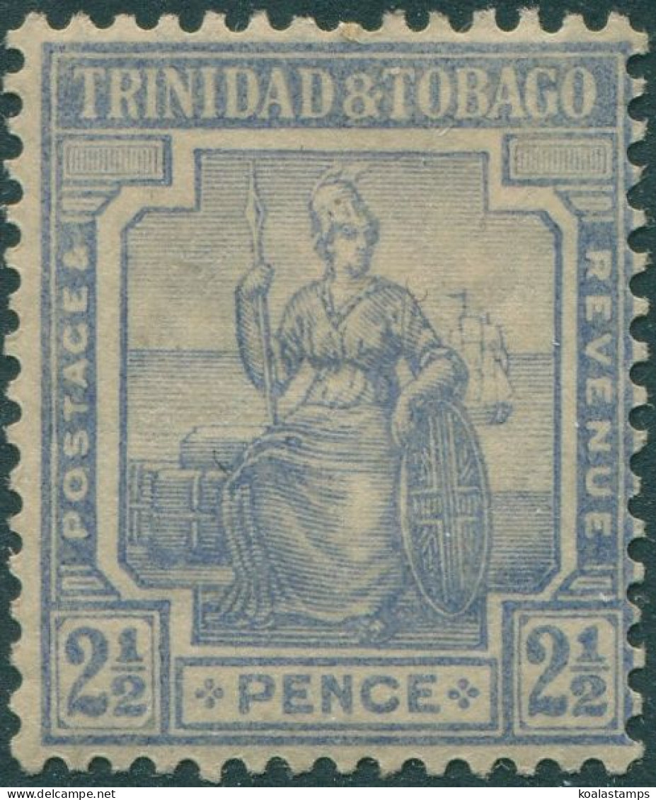 Trinidad & Tobago 1913 SG151 2½d Blue Britannia MH - Trinidad En Tobago (1962-...)