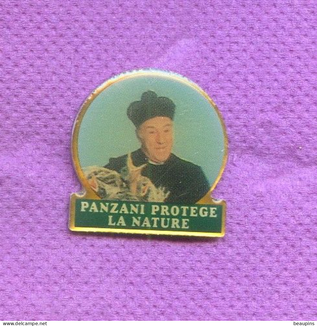 Rare Pins Religion Cure Panzani Protege La Nature Oiseau Nid N620 - Food