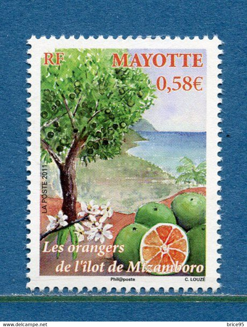 Mayotte - YT N° 252 ** - Neuf Sans Charnière - 2011 - Unused Stamps