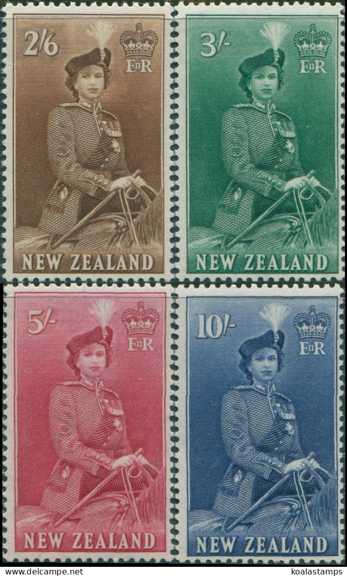 New Zealand 1953 SG733d-736 QEII High Values MNH - Altri & Non Classificati