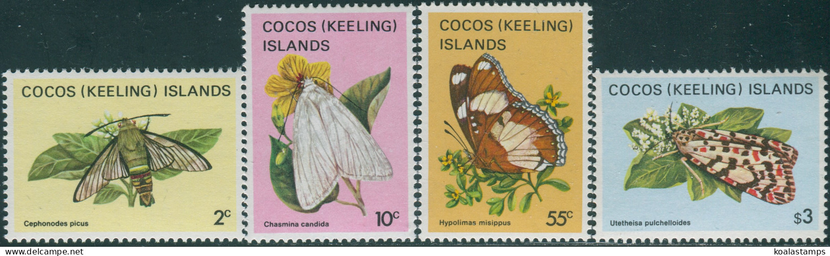 Cocos Islands 1982 SG85-99 Butterflies MNH - Cocos (Keeling) Islands
