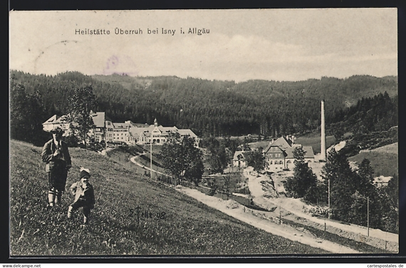 AK Überruh Bei Isny /Allgäu, Teilansicht Der Lungenheilstätten  - Isny